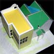 model of house addition