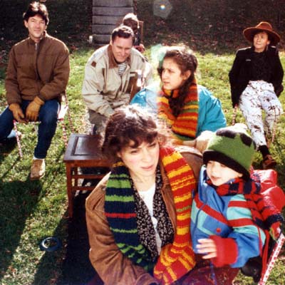 family in Ithaca, NY, 1989