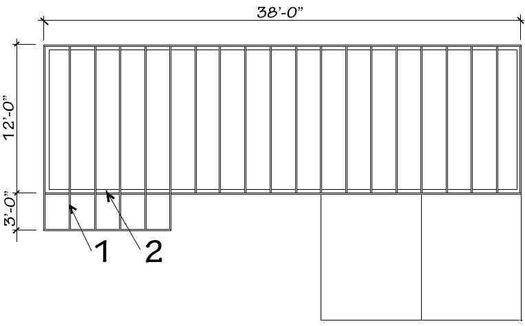 framing plan, wood construction
