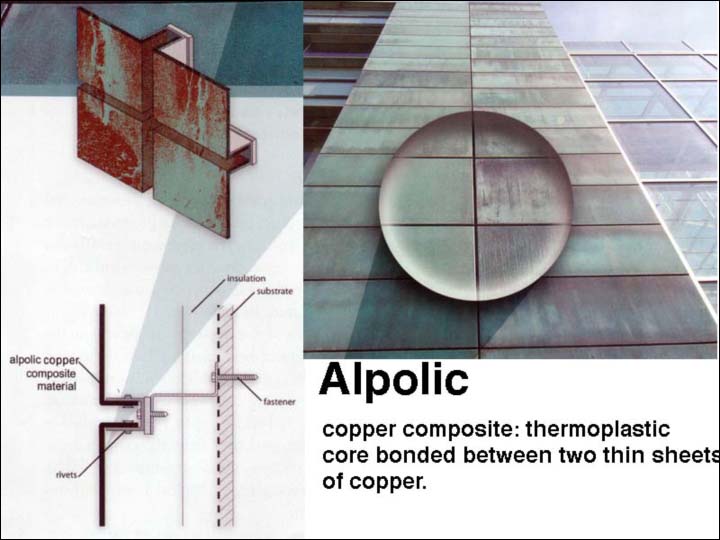 Alpolic copper composite ad