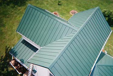 photo of metal roofing