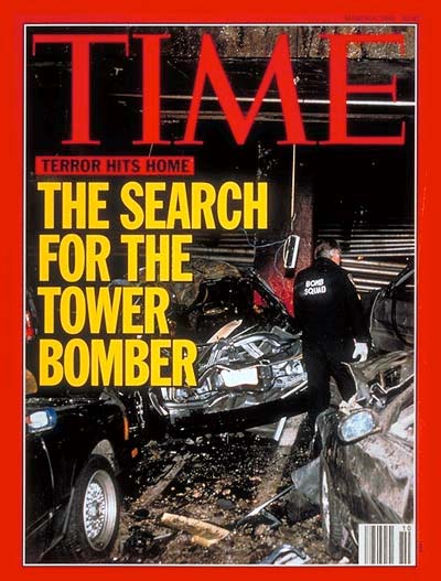1993 WTC bombing Time Magazine cover