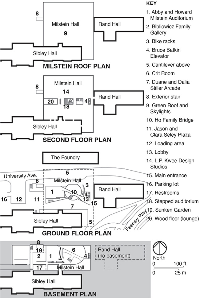 Milstein Hall floor plans