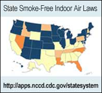 CDC smoking map