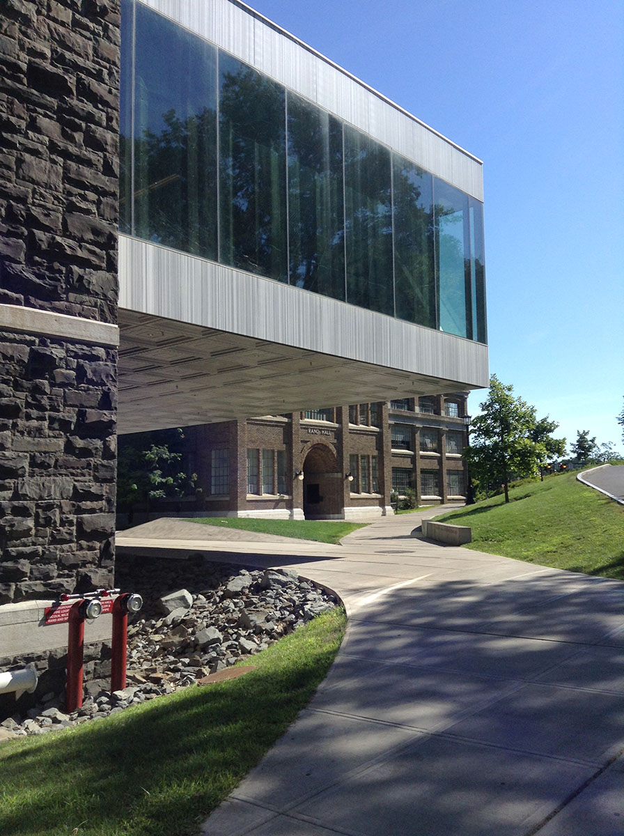 Rand Hall, Cornell University, Aug. 2, 2015, photo by J. Ochshorn